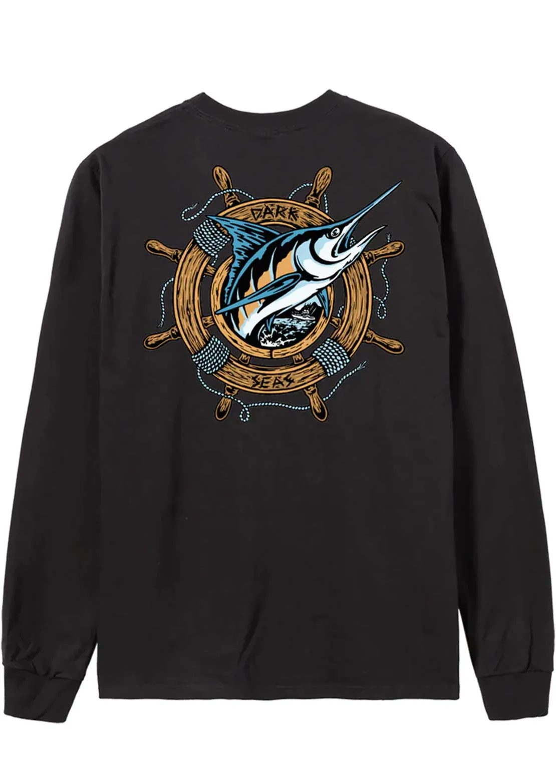 Dark Seas Men's Waterlogged Long Sleeve sold by Prfo product image thumbnail 2