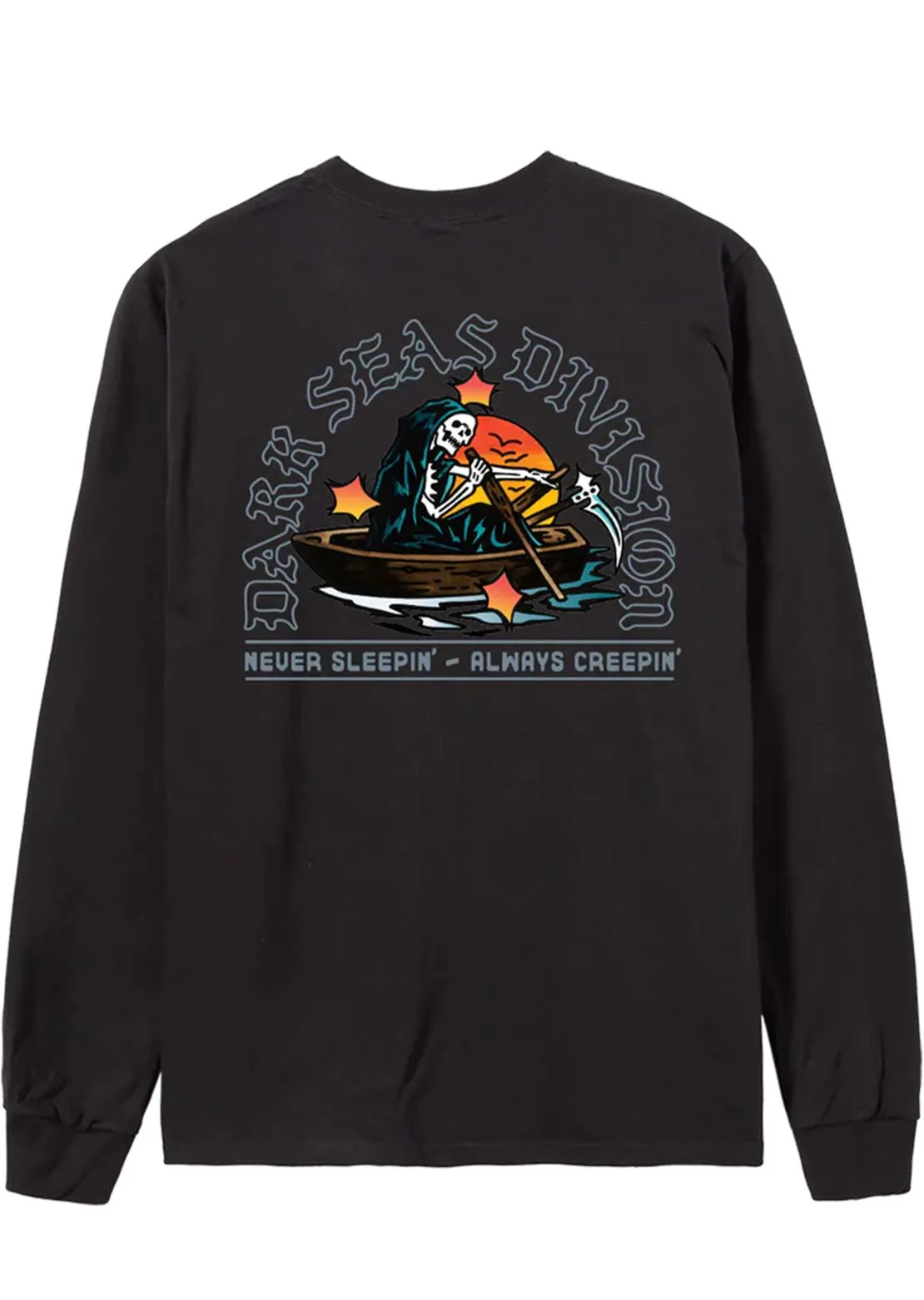 Dark Seas Men's Rowboat Long Sleeve sold by Prfo product image thumbnail 2