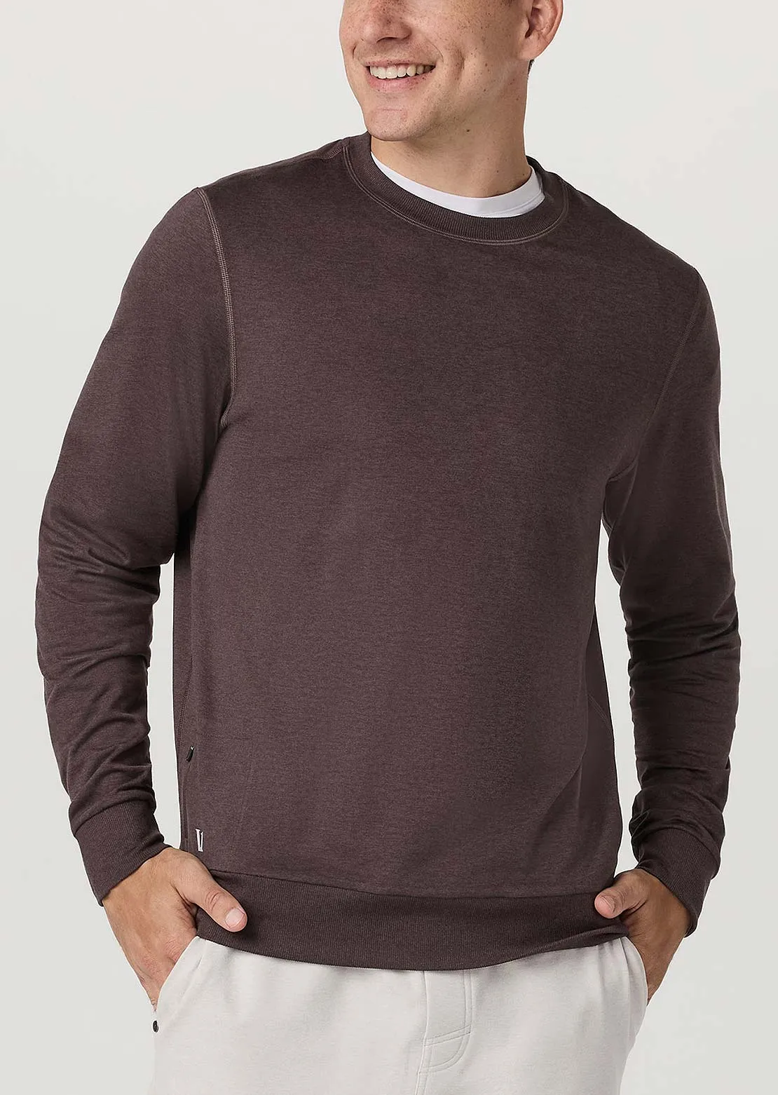 Vuori Men's Ponto Performance Crewneck Sweatshirt sold by Prfo product image thumbnail 2