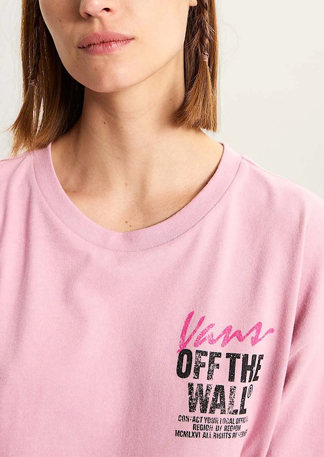 Vans Women's Lady Wall Outsized T-Shirt sold by Prfo product image thumbnail 5
