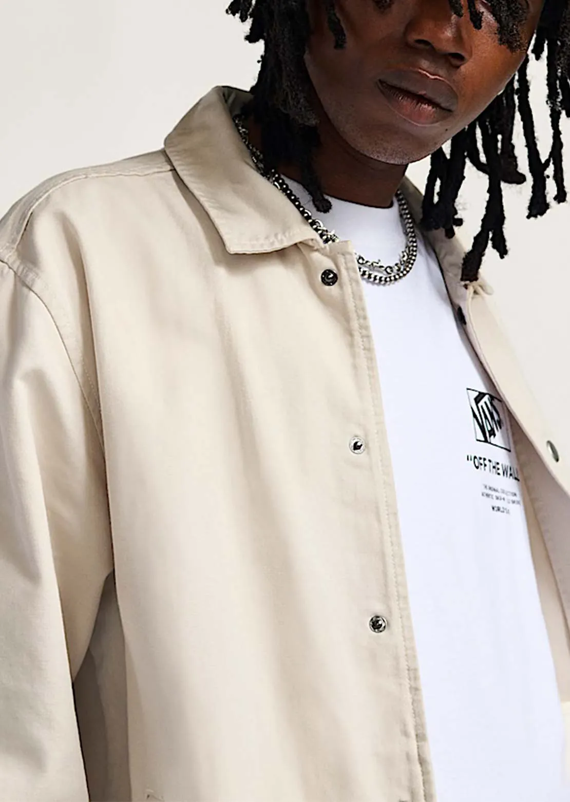 Vans Men's Torrey Canvas Coaches Jacket sold by Prfo product image thumbnail 4