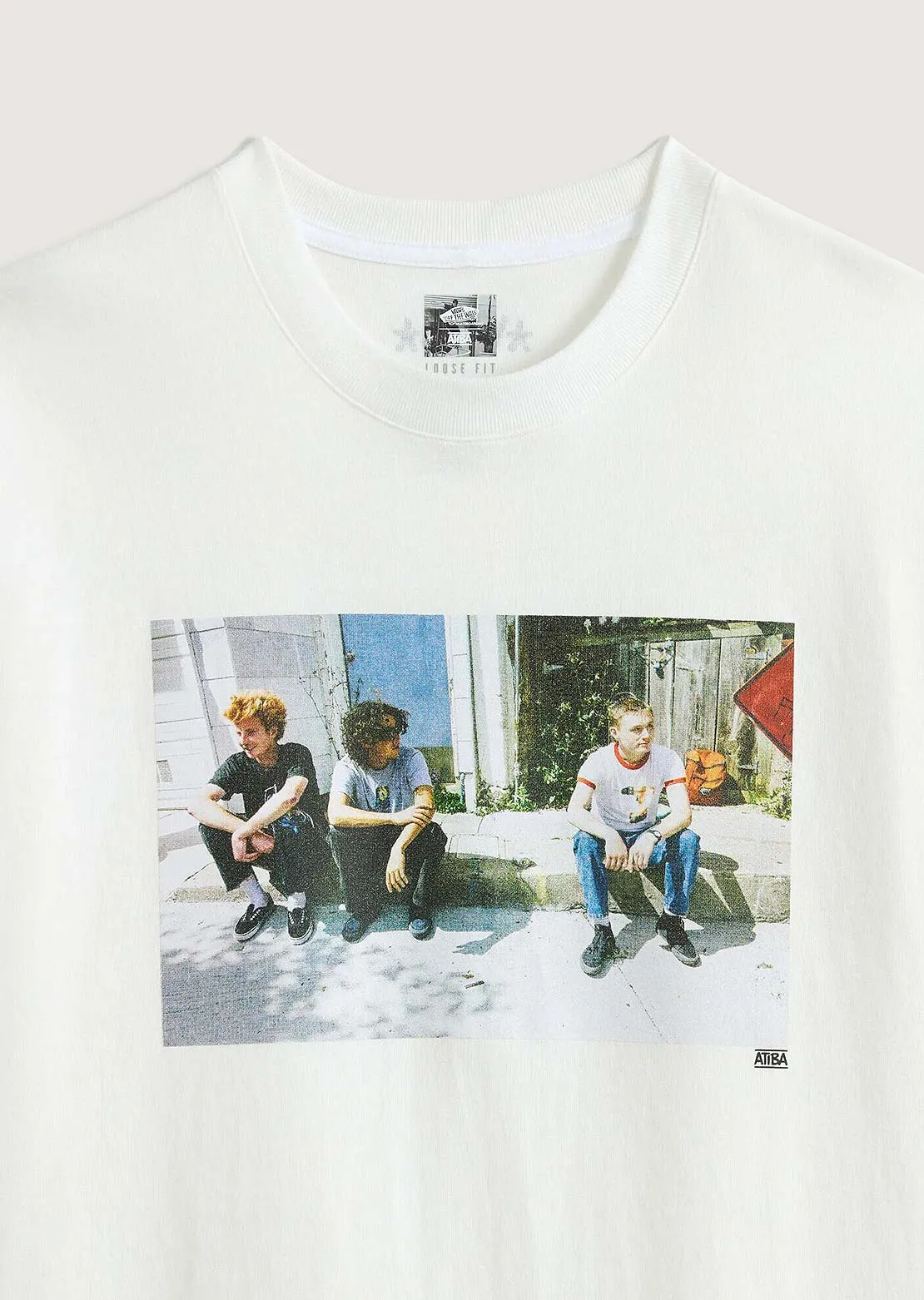 Vans Men's Skate Atiba Haze Curb Crewneck T-Shirt sold by Prfo product image thumbnail 4