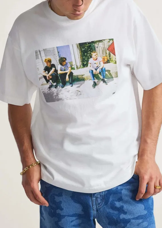 Vans Men's Skate Atiba Haze Curb Crewneck T-Shirt sold by Prfo