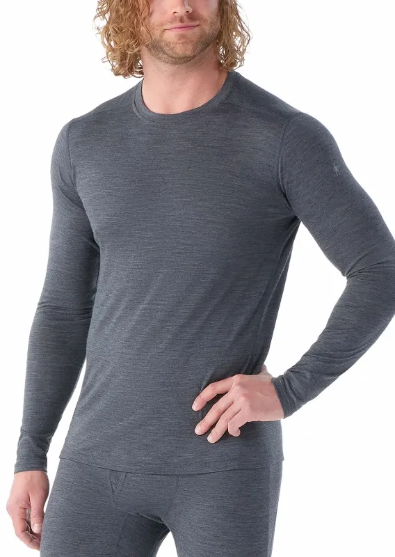 Smartwool Men's Classic All-Season Merino Base Layer Crew Top sold by Prfo