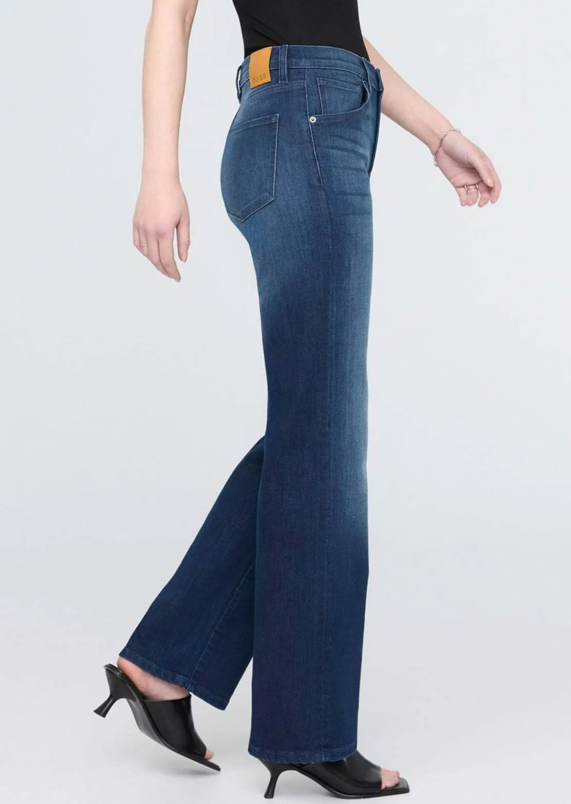 DUER Women's Performance Denim+ High Rise Straight Pants sold by Prfo product image thumbnail 2