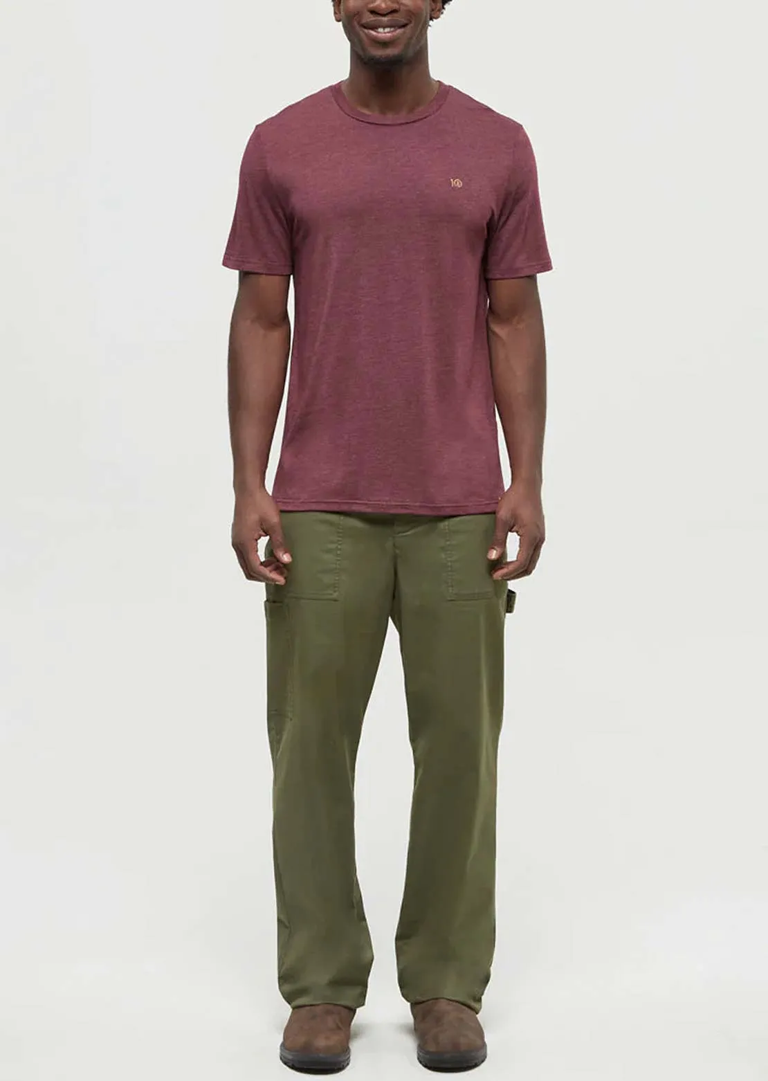 Tentree Men's Embroidered Ten T-Shirt sold by Prfo product image thumbnail 3