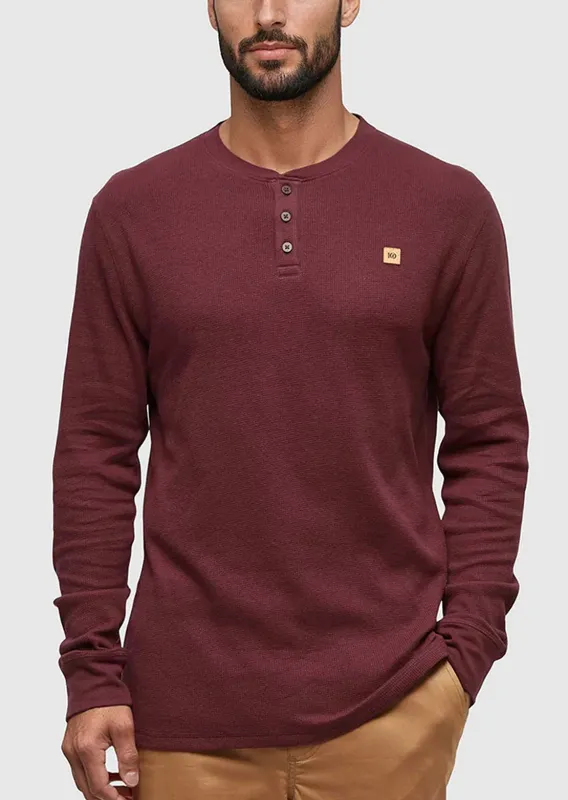 Tentree Men's Freemont Henley Longsleeve sold by Prfo