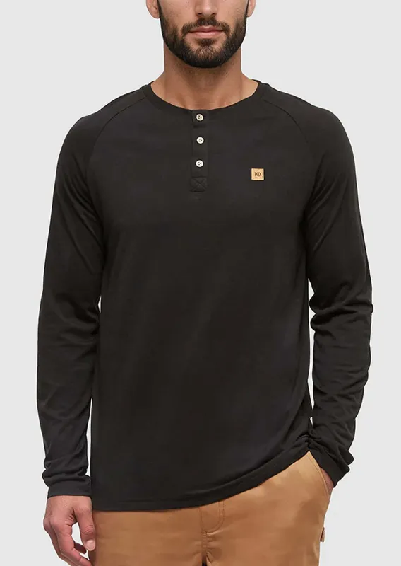 Tentree Men's Baker Henley Longsleeve sold by Prfo