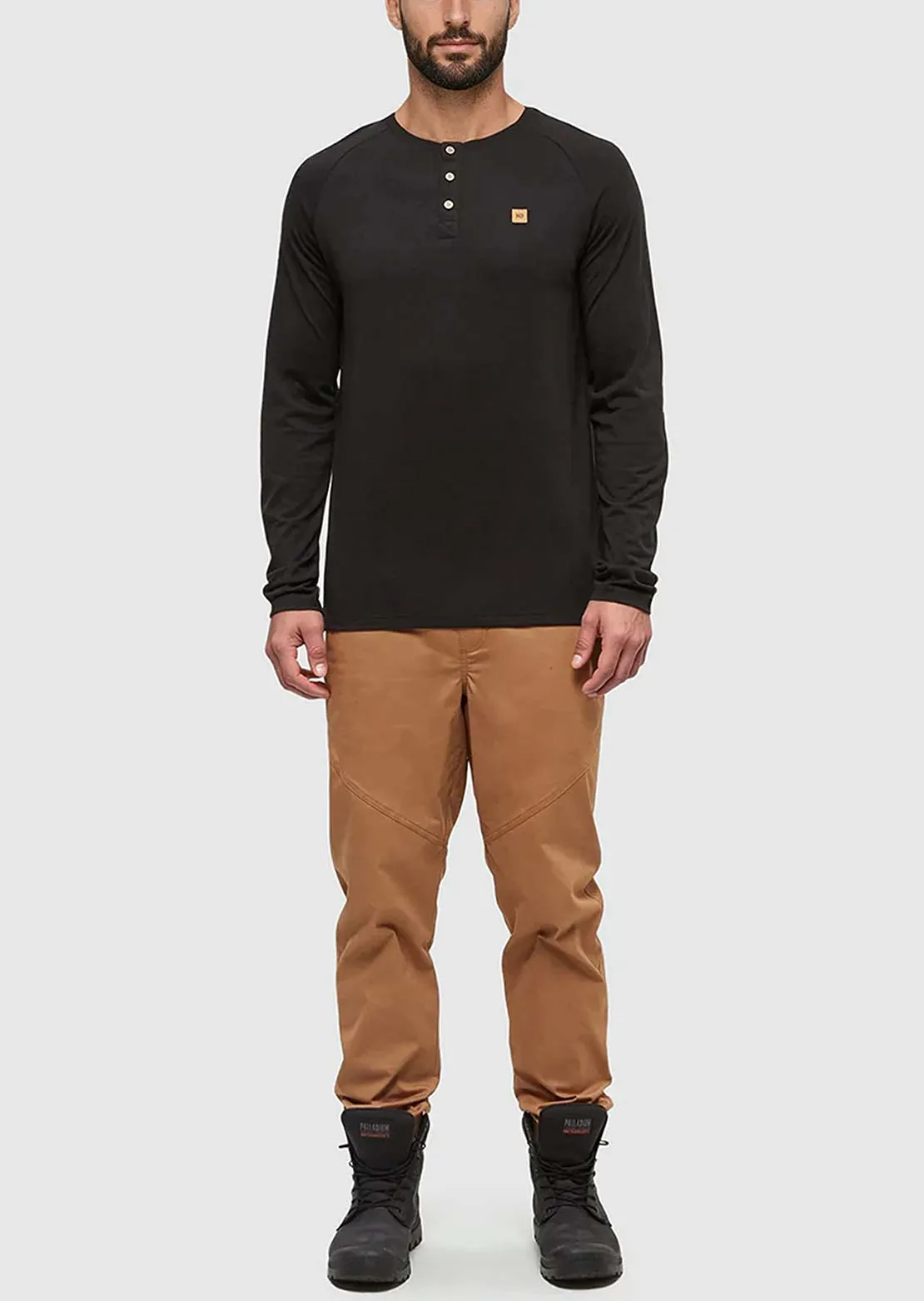 Tentree Men's Baker Henley Longsleeve sold by Prfo product image thumbnail 3
