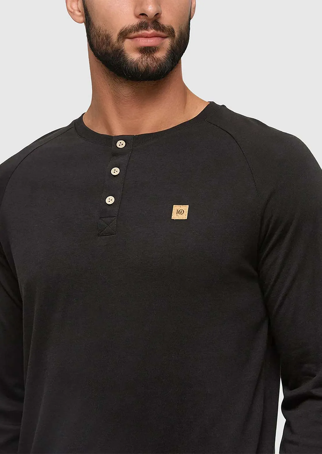 Tentree Men's Baker Henley Longsleeve sold by Prfo product image thumbnail 4