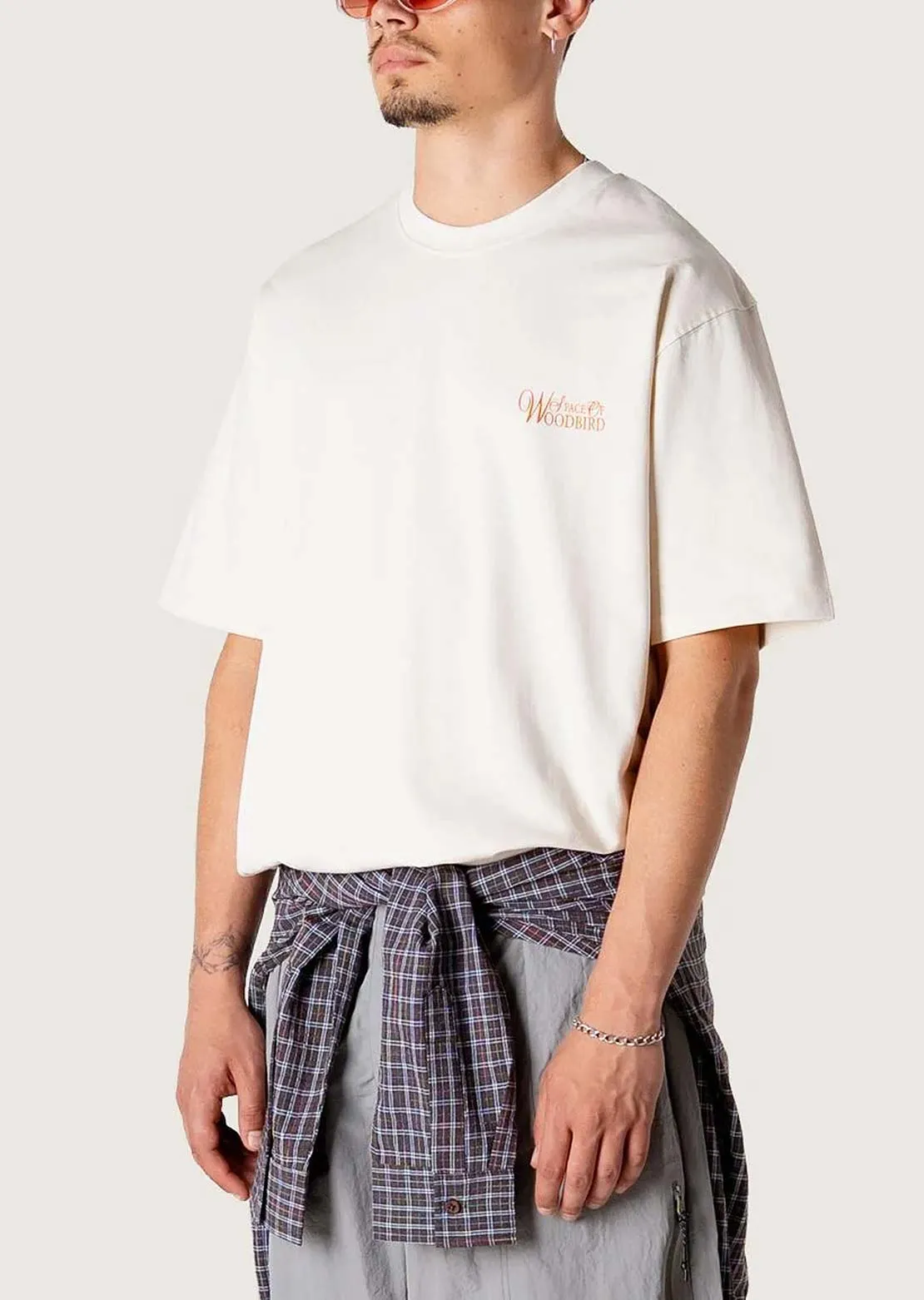 Woodbird Men's Baine Flower T-shirt sold by Prfo product image thumbnail 4