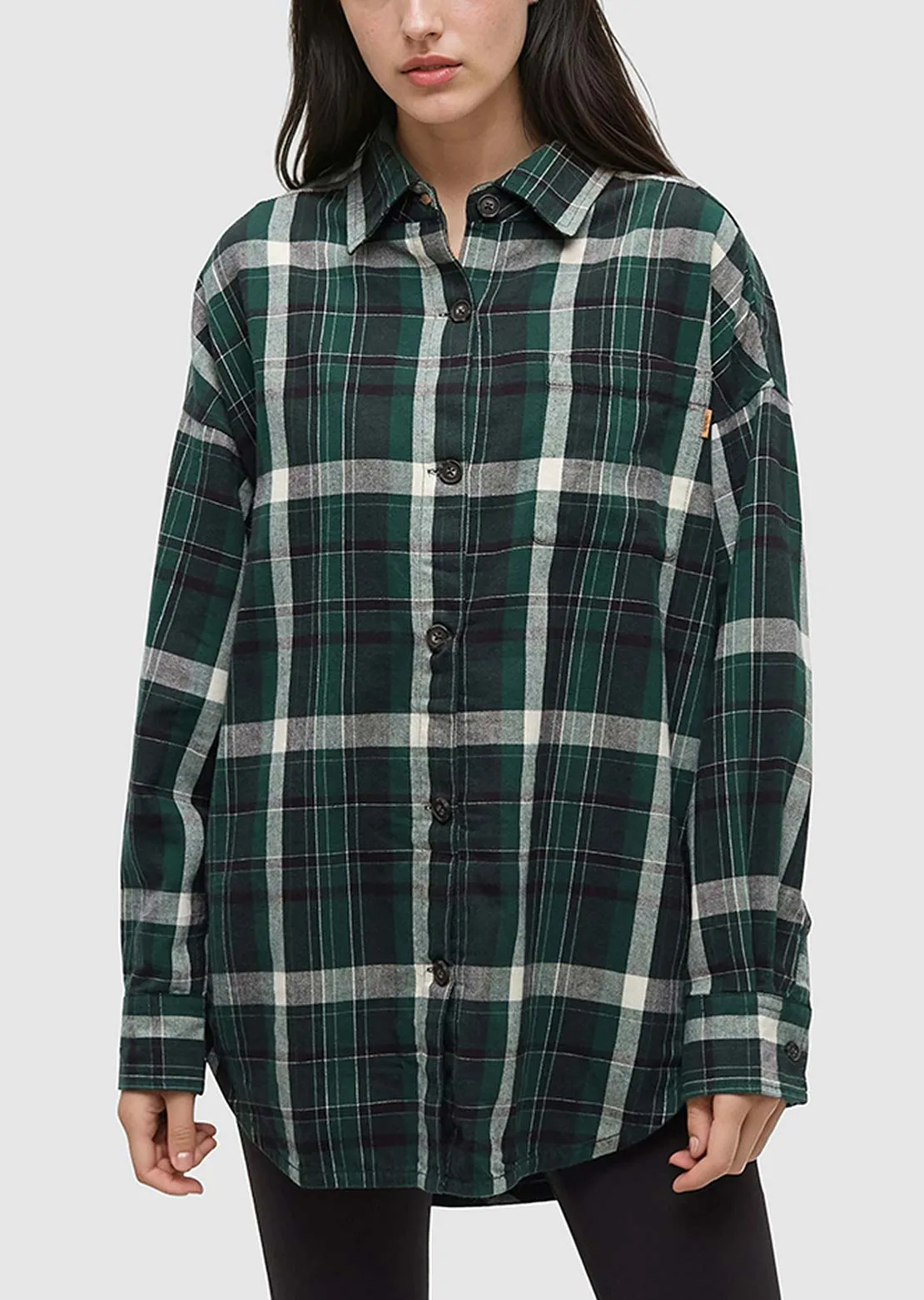 Tentree Women's Fernwood Flannel Button Up Shirts sold by Prfo