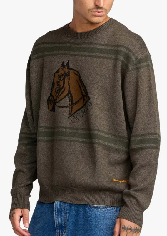 RVCA Men's KSL Crew Sweater made by RVCA