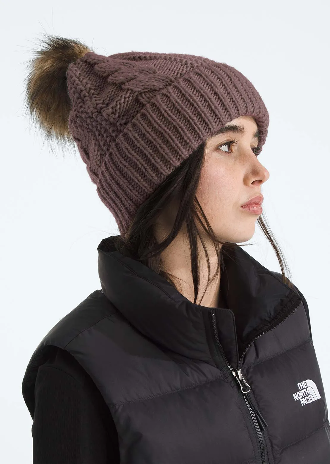 The North Face Women's Oh Mega Fur Pom Beanie sold by Prfo product image thumbnail 2