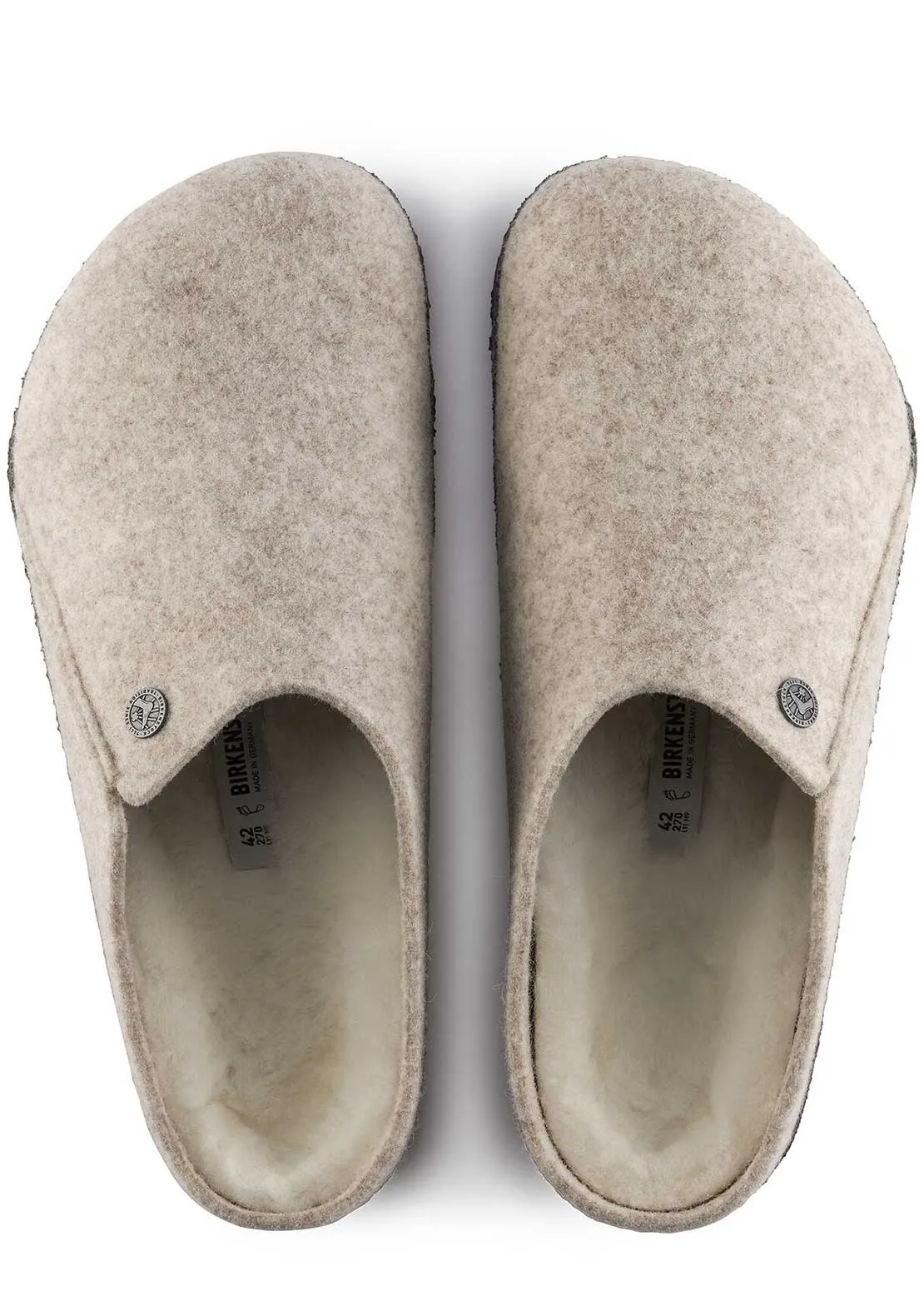 Birkenstock Women's Zermatt Wool Shearling Narrow Sandals sold by Prfo product image thumbnail 4