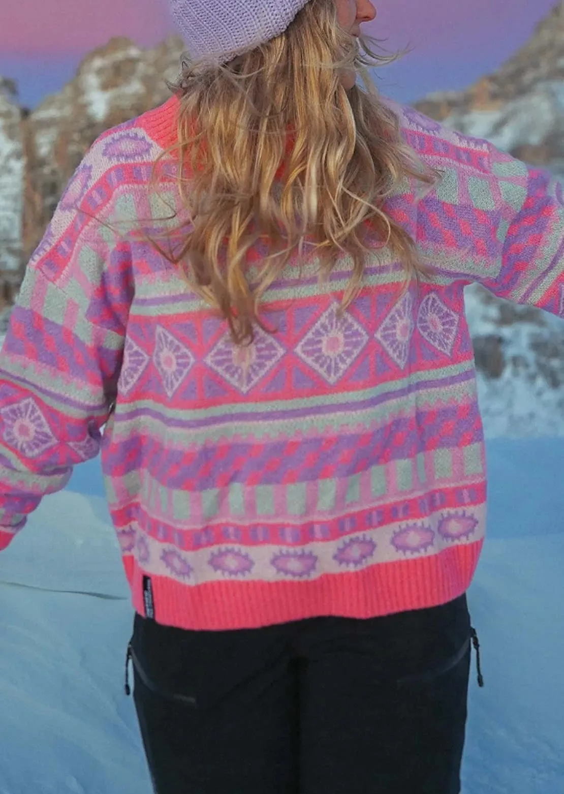 Notice The Reckless Unisex Summit Gaze Sweater sold by Prfo