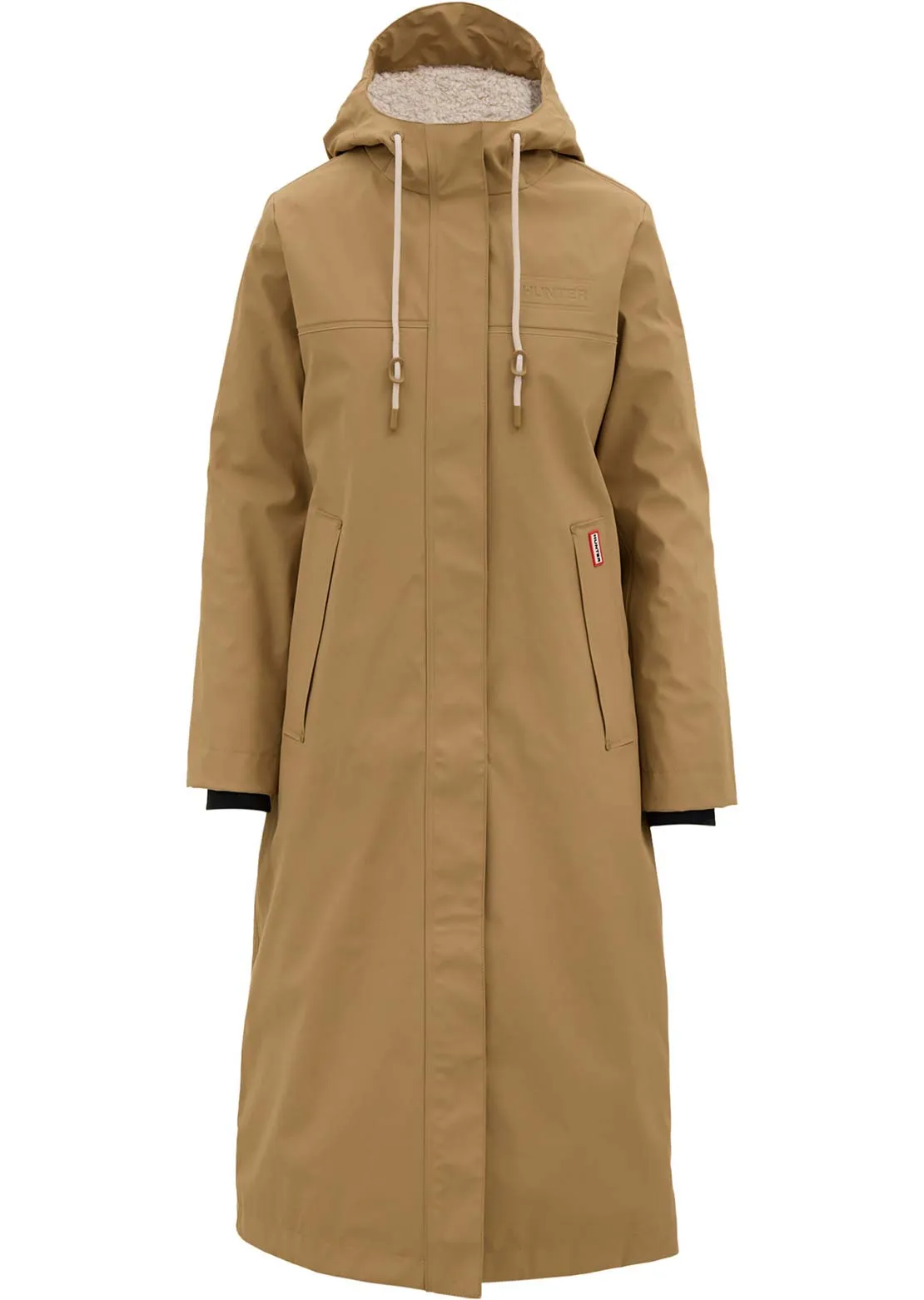 Hunter Women's Sammy Rubberized Long Padded Rain Coat sold by Prfo