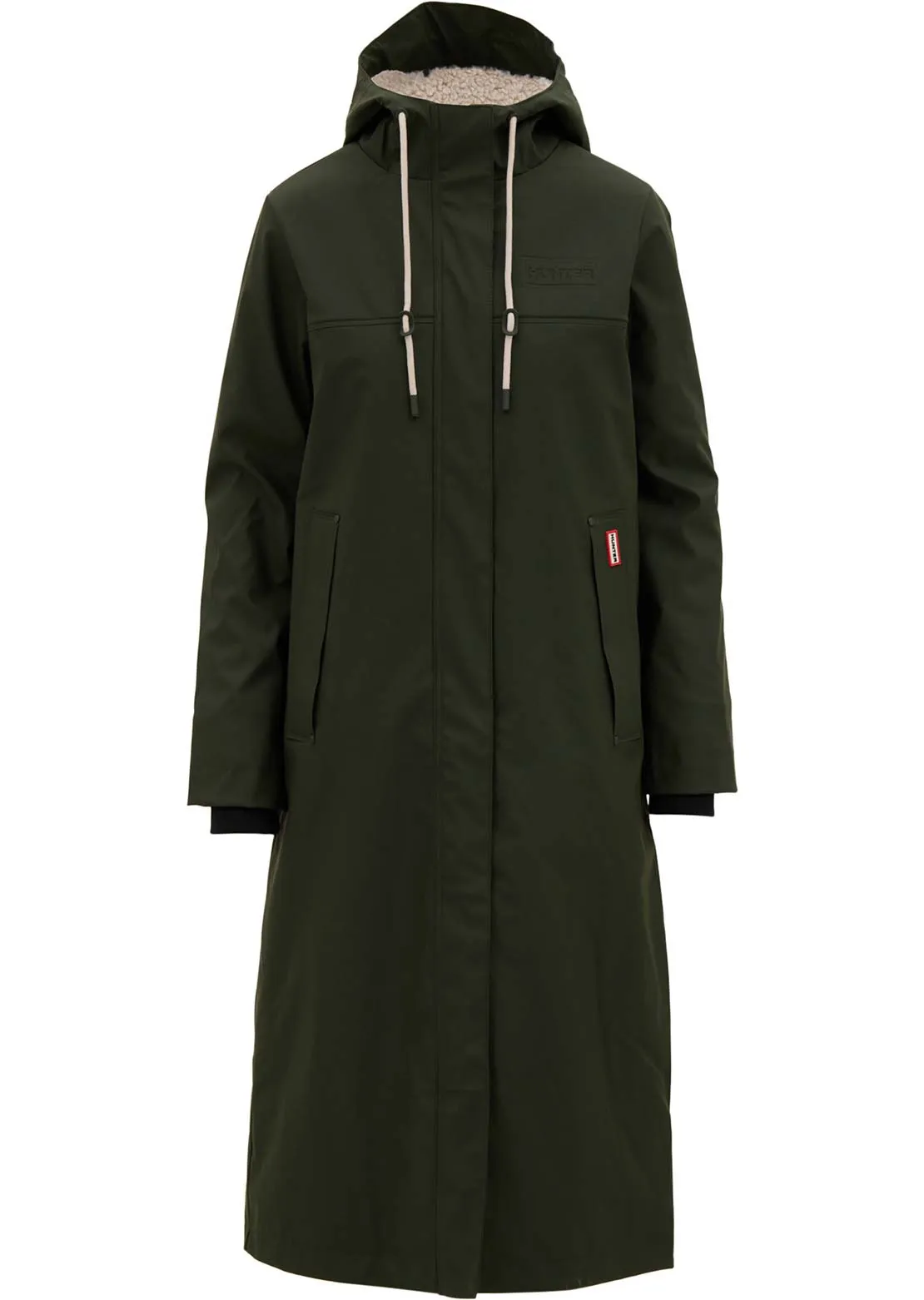 Hunter Women's Sammy Rubberized Long Padded Rain Coat sold by Prfo product image thumbnail 5