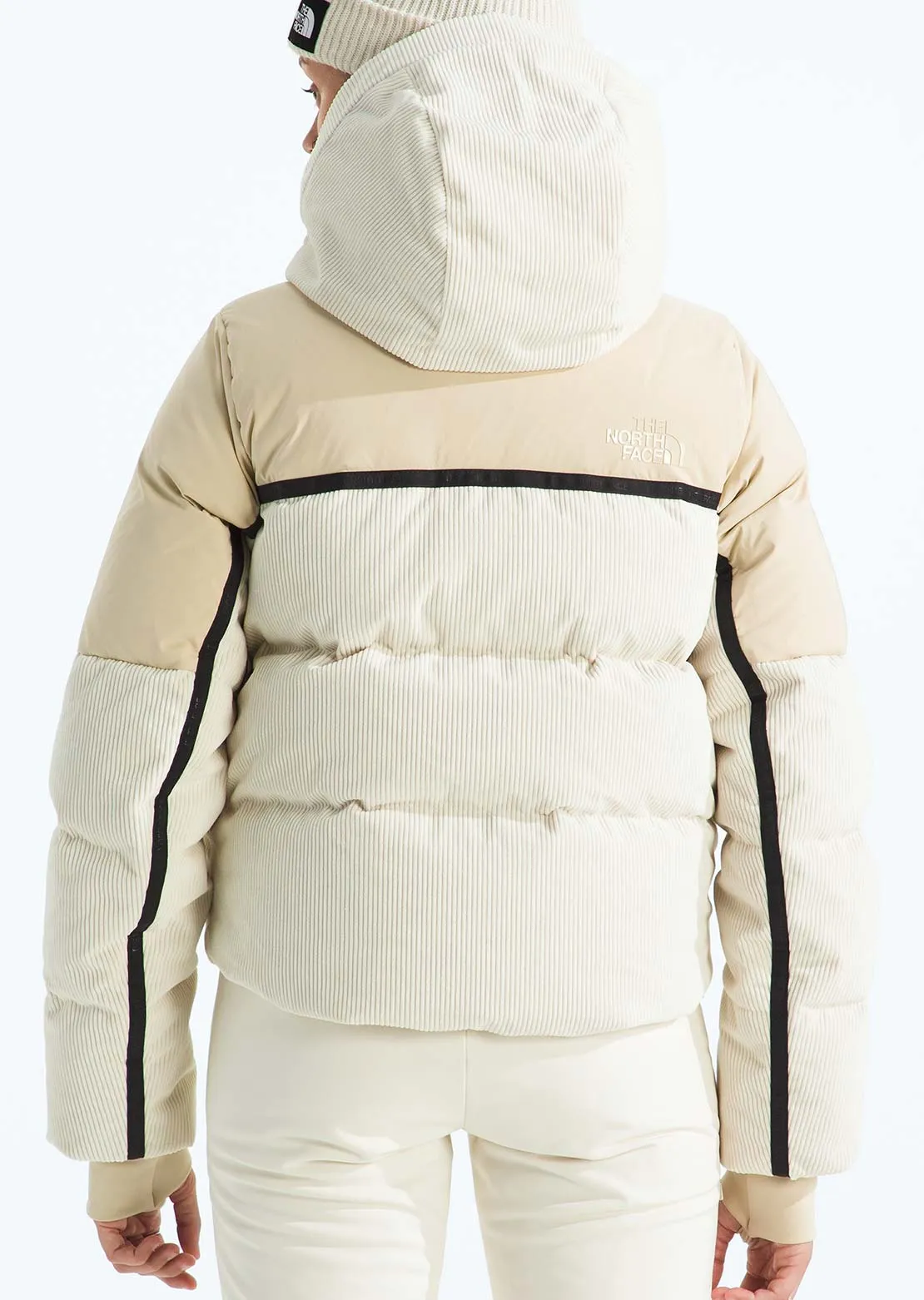 The North Face Women's Cold Spell Corduroy Cropped Down Jacket sold by Prfo product image thumbnail 3