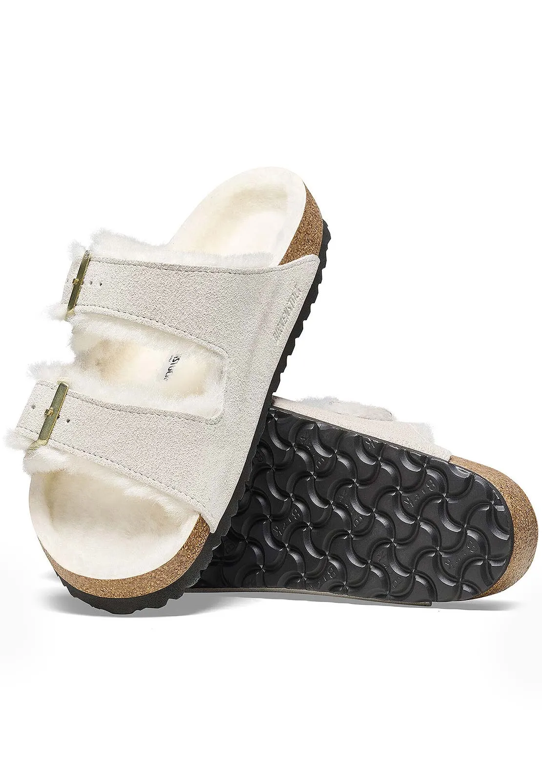 Birkenstock Women's Arizona Shearling Suede/Shearling Narrow Sandals sold by Prfo product image thumbnail 5