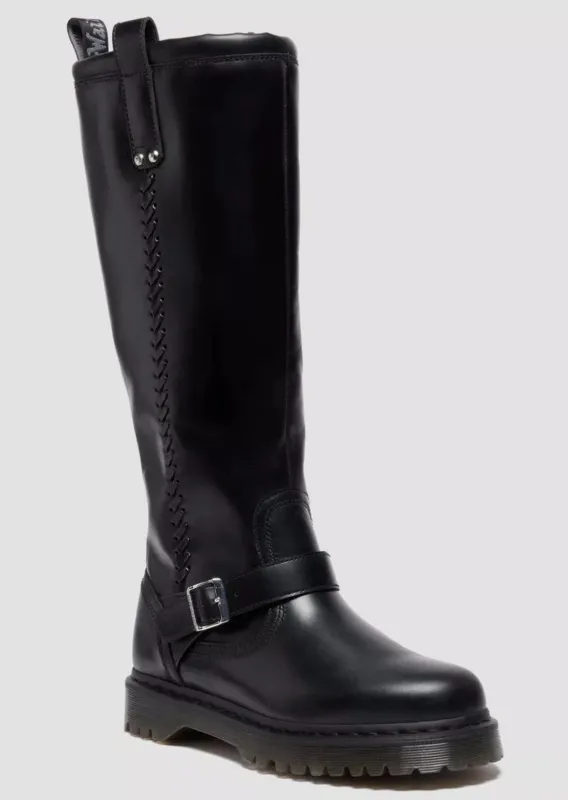 Dr.Martens Women's Anistone BKR High Leg Boots made by Dr. Martens