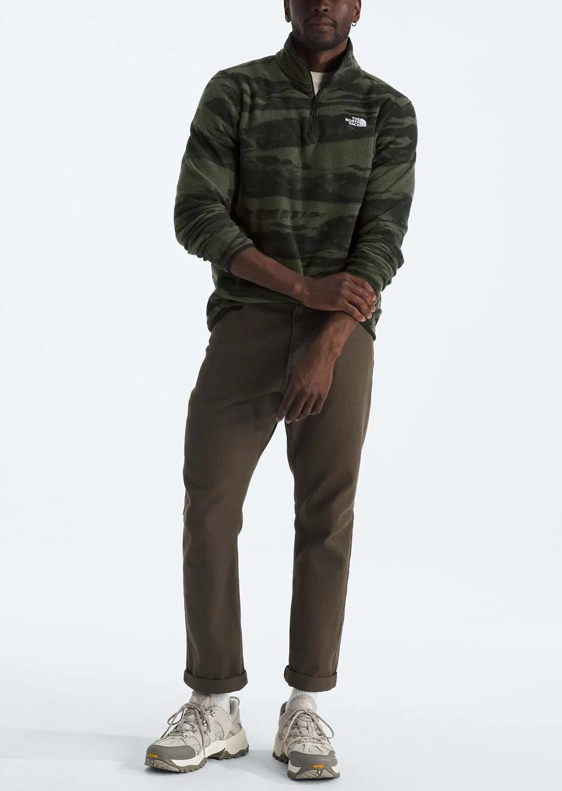 The North Face Men's Glacier Fleece 1/4 Zip Print Jacket sold by Prfo product image thumbnail 4