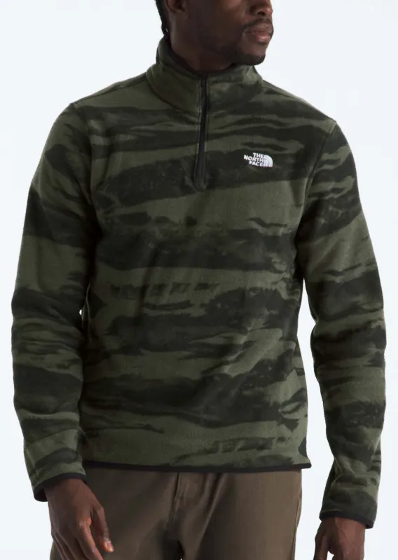 The North Face Men's Glacier Fleece 1/4 Zip Print Jacket sold by Prfo