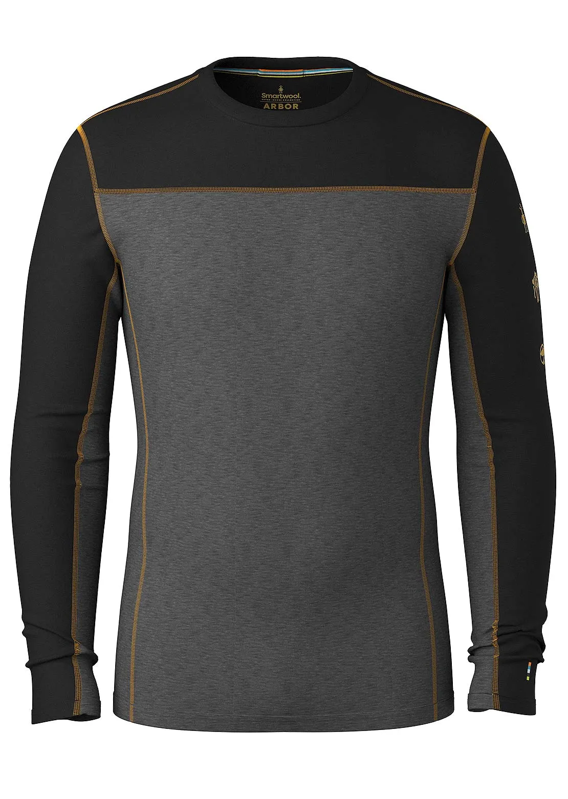 Smartwool Men's Classic Thermal Merino Base Layer Colorblock Crew sold by Prfo