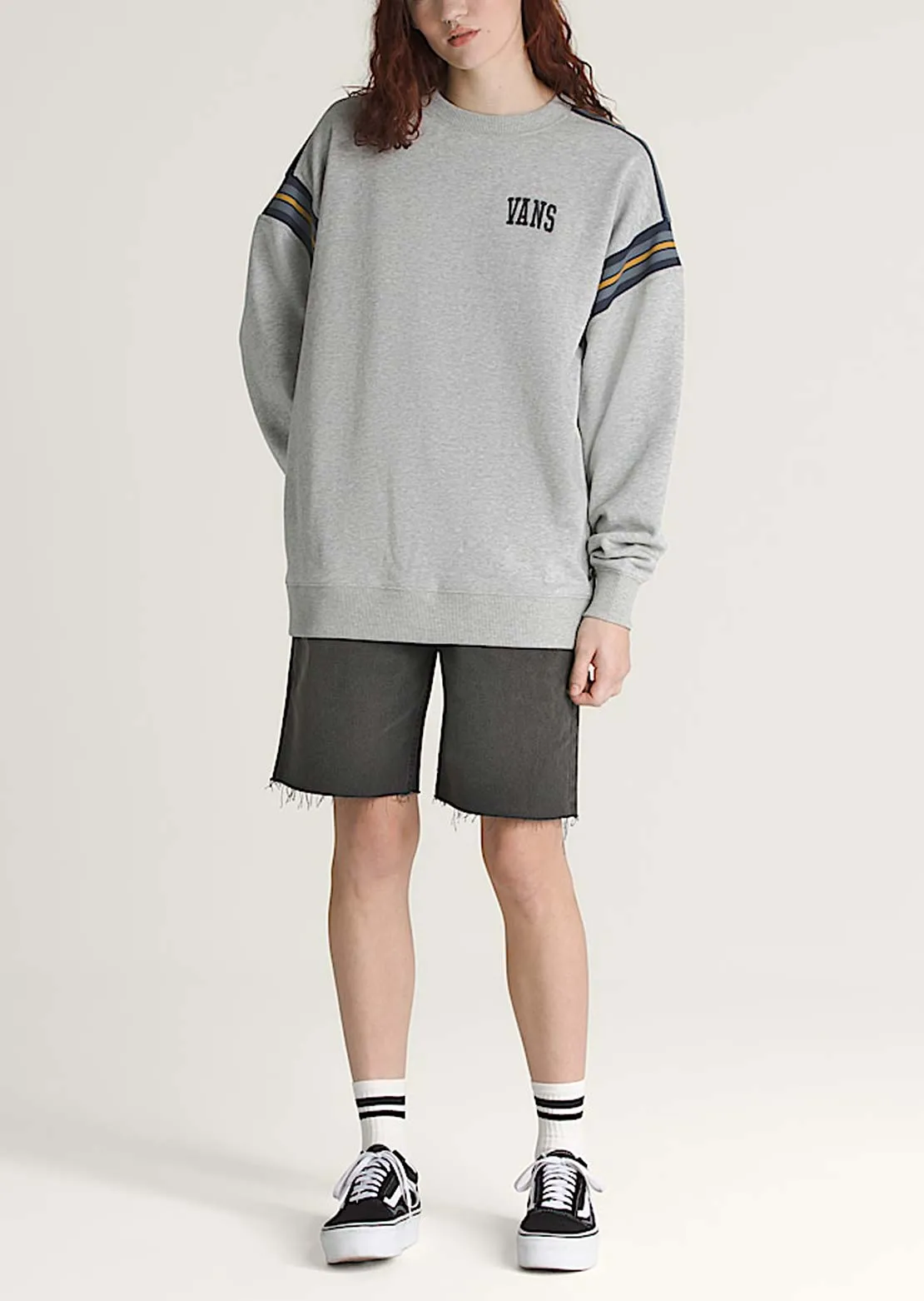 Vans Women's Stadium Oversized Crewneck Sweatshirt sold by Prfo product image thumbnail 3