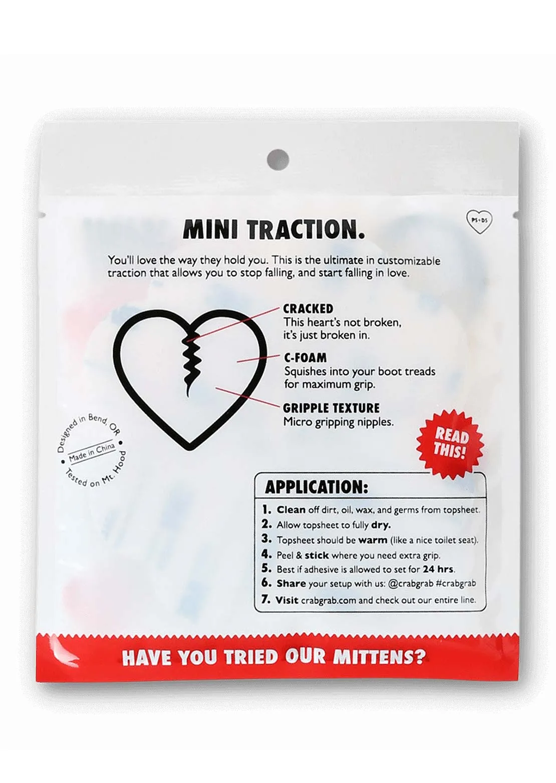 Crab Grab Unisex Mini Hearts sold by Prfo product image thumbnail 2