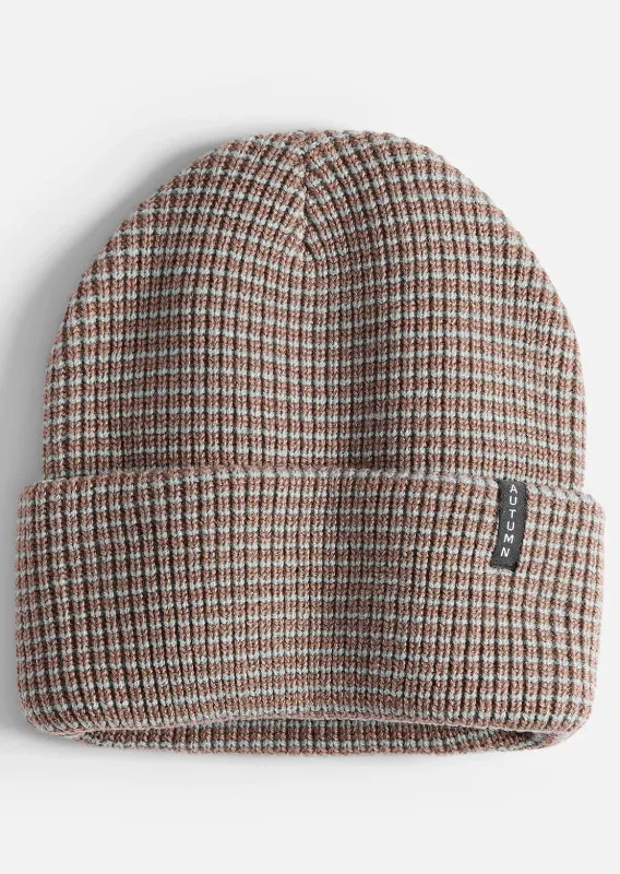 Autumn Men's Stripe Beanie sold by Prfo