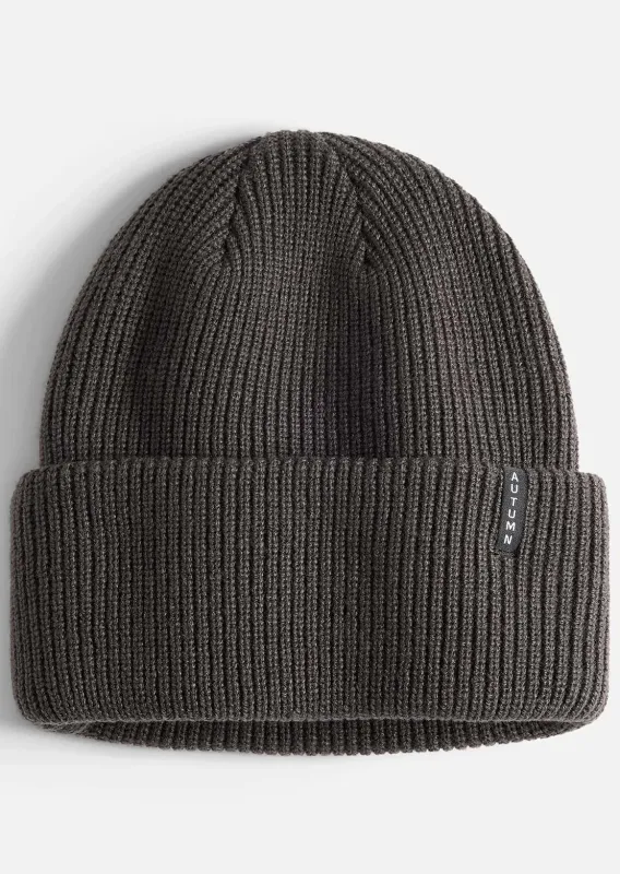 Autumn Men's Select Solid Beanie sold by Prfo