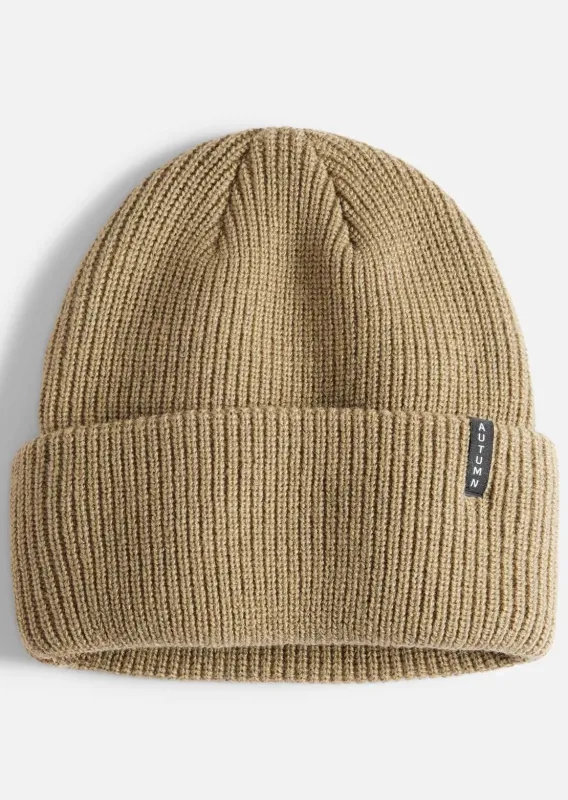 Autumn Men's Select Solid Beanie sold by Prfo
