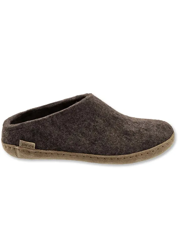 Glerups Unisex Slip On Leather Slippers sold by Prfo