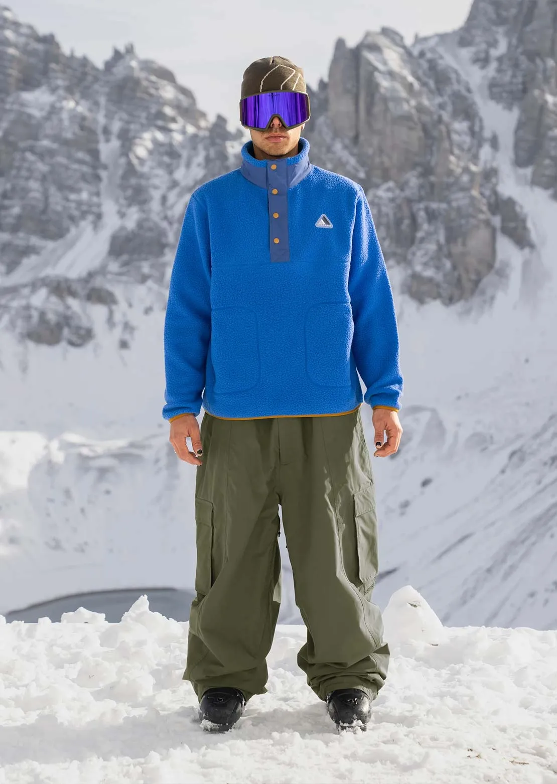 Armada Men's Kenlem Fleece Popover sold by Prfo product image thumbnail 4