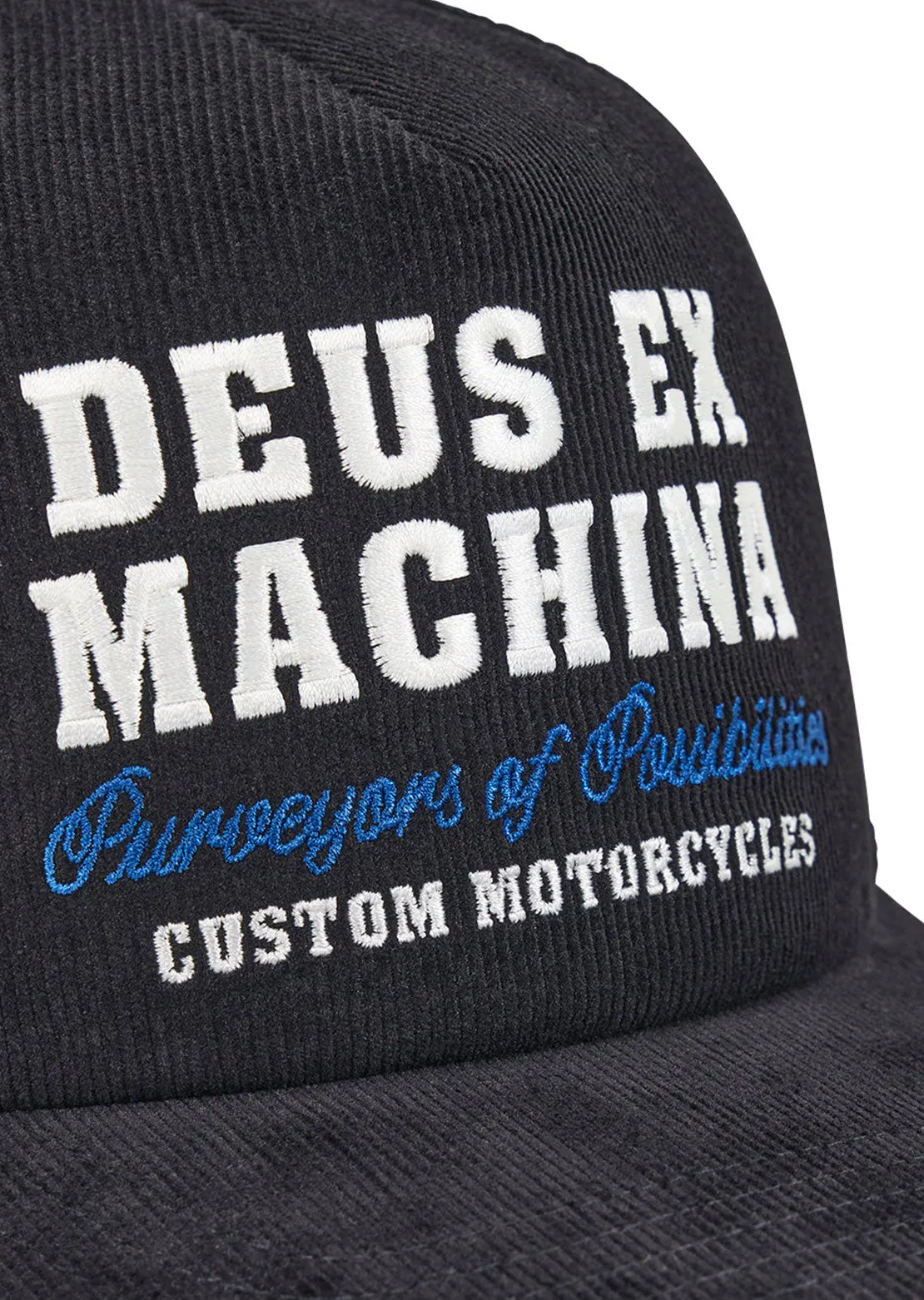 Deus Unisex Gumshoe Cord Trucker Cap sold by Prfo product image thumbnail 3