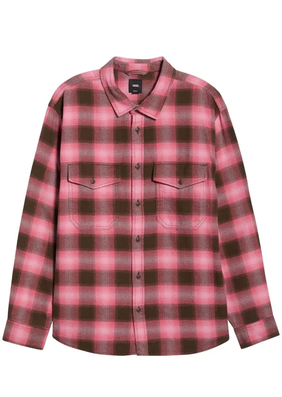 Vans Men's Bixby Plaid Flannel Button Up Shirt sold by Prfo