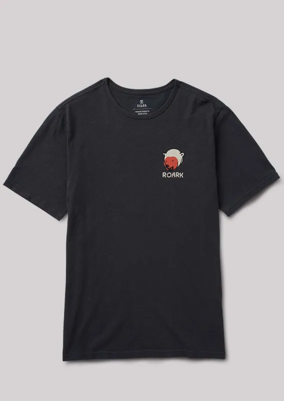 Roark Men's Fjordlord Organic Short Sleeve T-Shirt sold by Prfo