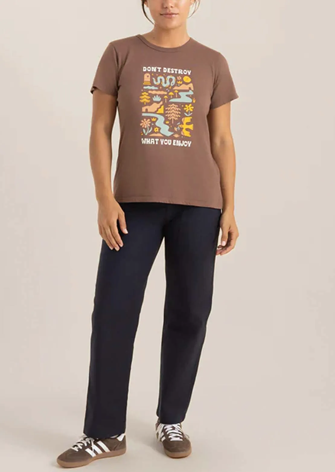 Roark Women's Enjoy Everyday T-Shirt sold by Prfo product image thumbnail 3