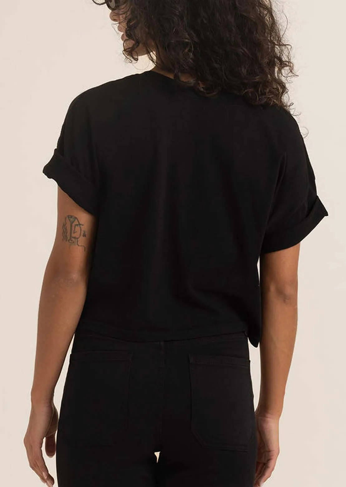 Roark Women's Ciao Cropped Boxy T-Shirt sold by Prfo product image thumbnail 3