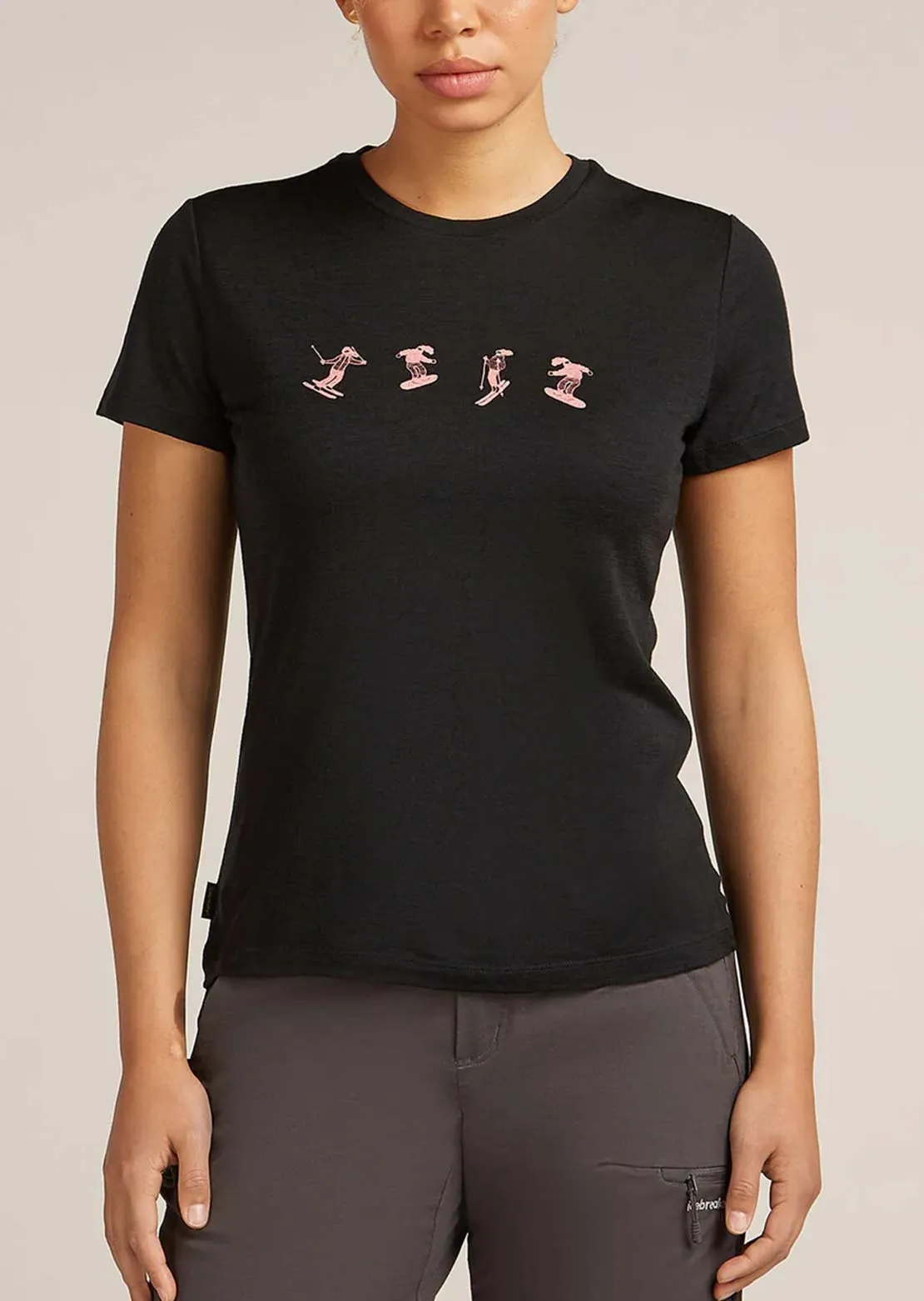 Icebreaker Women's Merino 150 Tech Lite Snow Day T-Shirt sold by Prfo