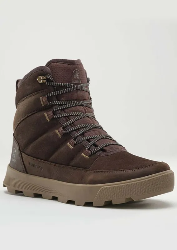 Kamik Men's Atwater Leather and Suede Insulated Winter Boots sold by Prfo