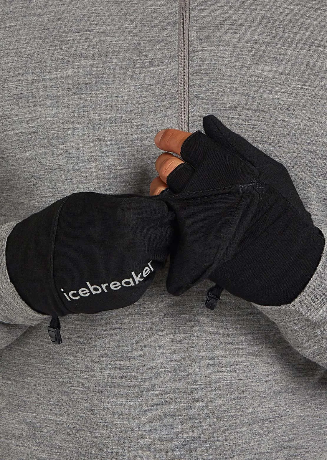 Icebreaker Unisex Merino 200 Convertible Mittens sold by Prfo product image thumbnail 2