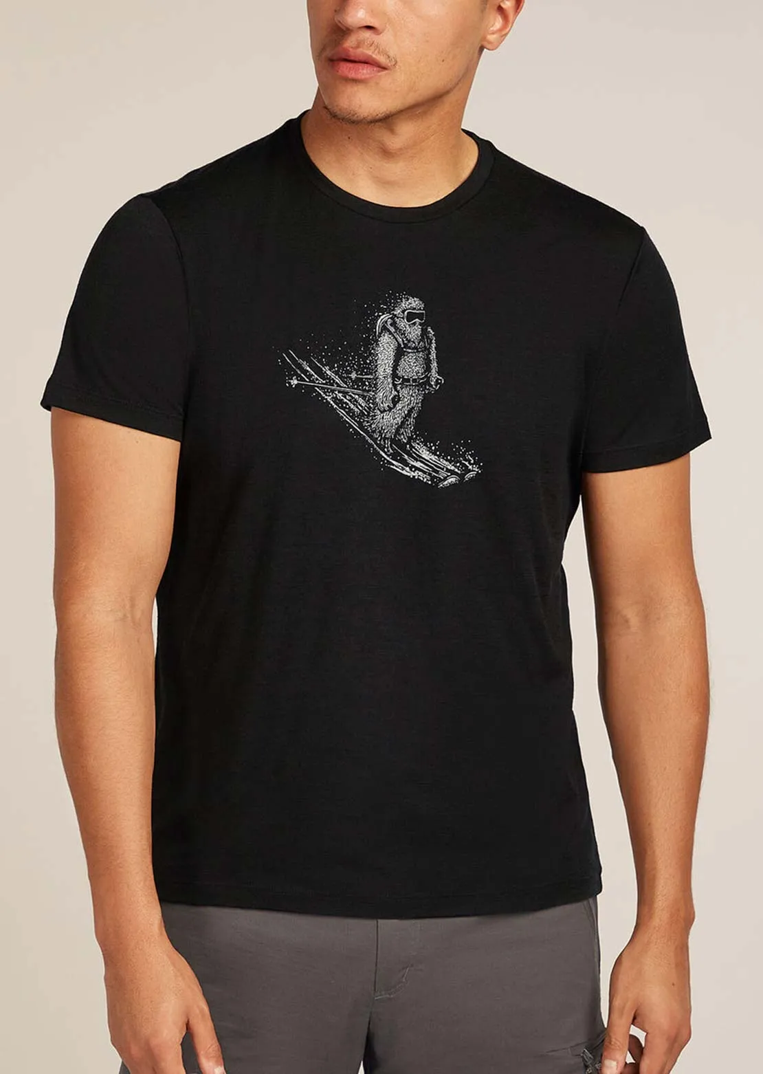 Icebreaker Men's Merino 150 Tech Lite Skiing Yeti T-Shirt sold by Prfo