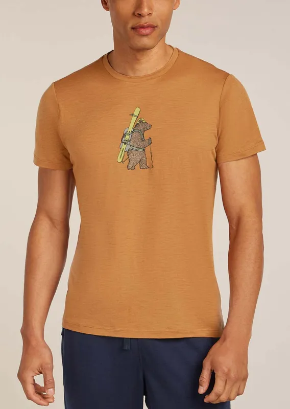 Icebreaker Men's Merino 150 Tech Lite Bear Tour T-Shirt sold by Prfo