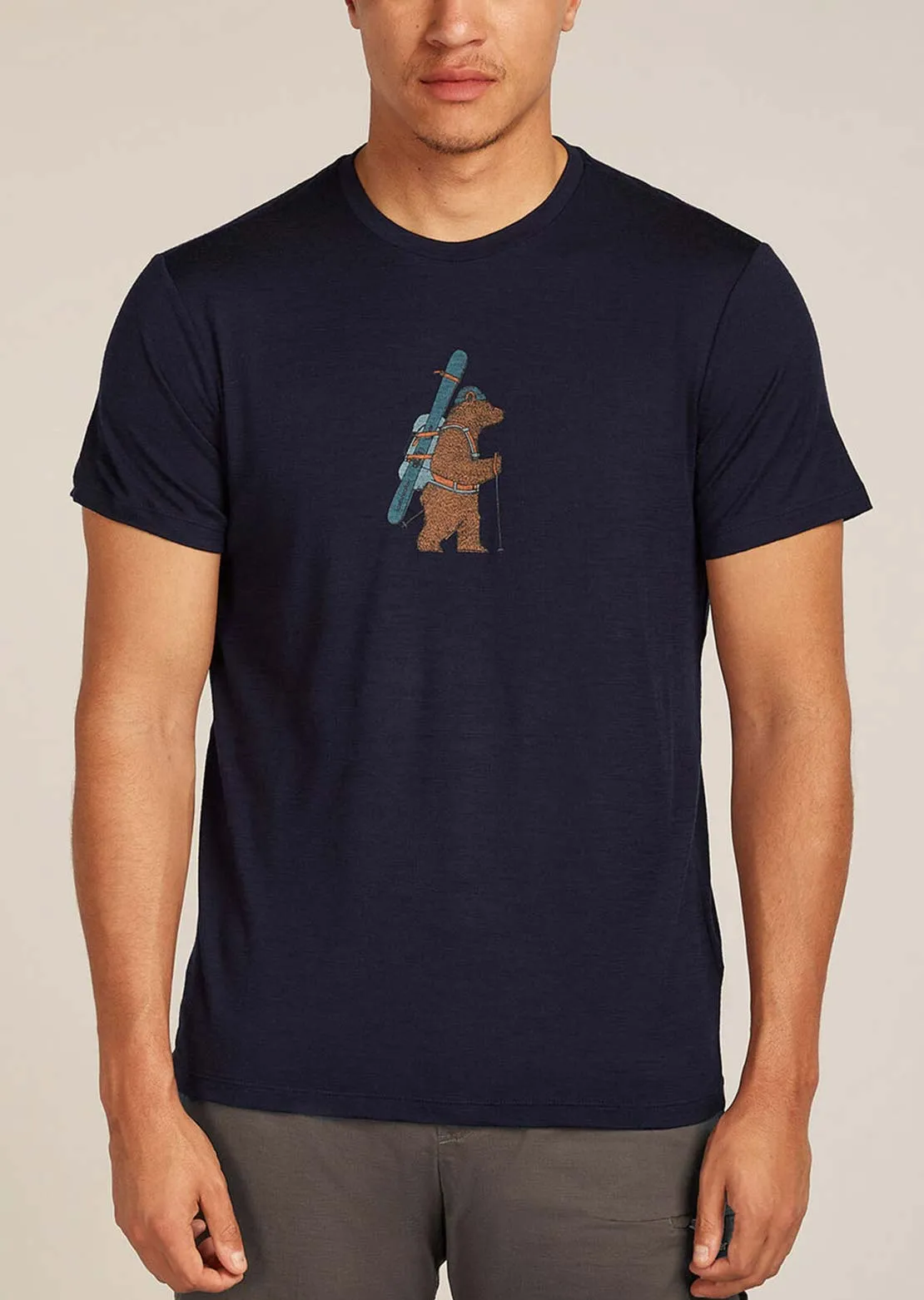 Icebreaker Men's Merino 150 Tech Lite Bear Tour T-Shirt sold by Prfo product image thumbnail 5
