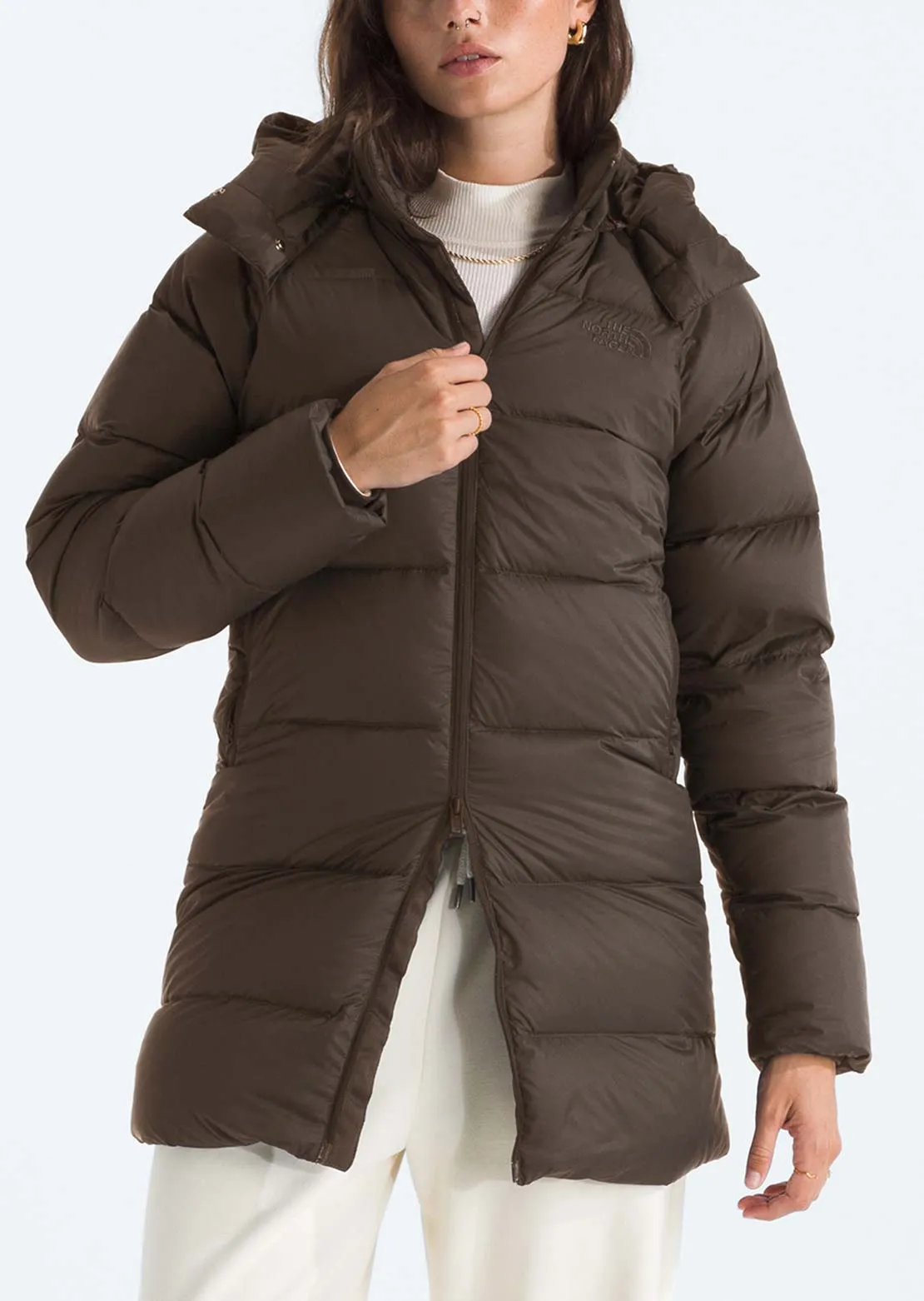 The North Face Women's Hydrenalite City Down Hooded Parka sold by Prfo