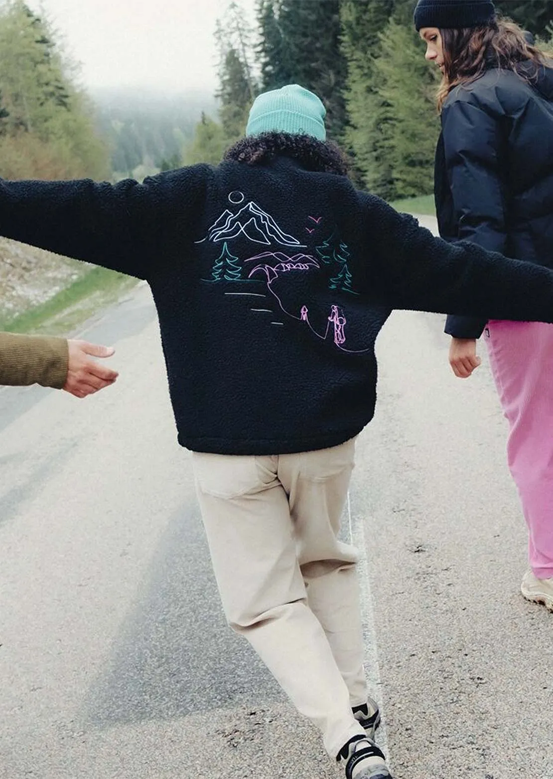 Picture Women's NYSS Embro Zip Fleece sold by Prfo product image thumbnail 3