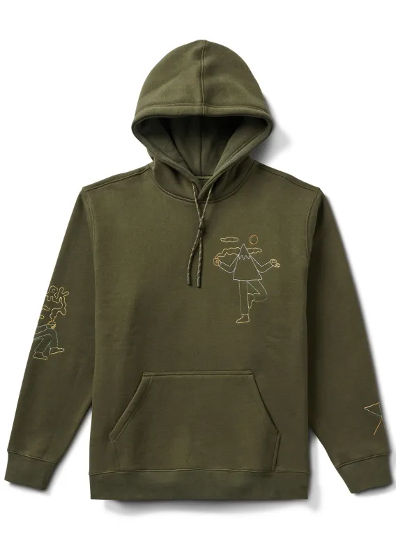 Roark Men's Namastay Here Fleece Pullover sold by Prfo