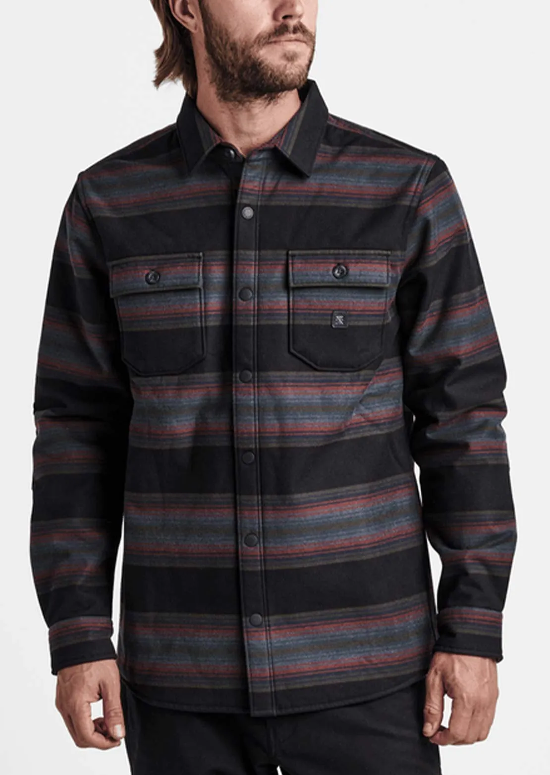 Roark Men's Nordsmann Bonded Flannel Button Up Shirt sold by Prfo product image thumbnail 4